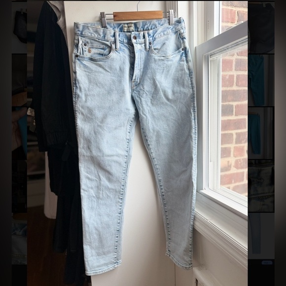 Todd Snyder Women's Light Blue Ankle Jeans - Picture 7 of 10